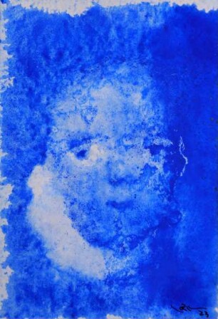 KU-CHEN # MCCLXXII BLEUAILLE LXXIV: SFUMATORISCHER KOPF
