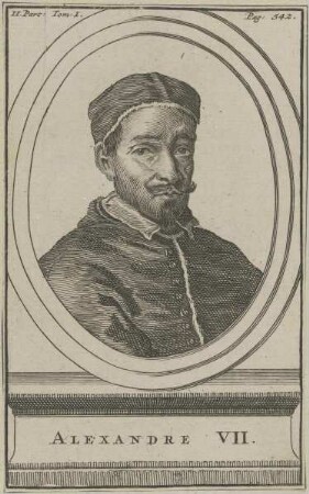 Bildnis von Papst Alexandre VII.