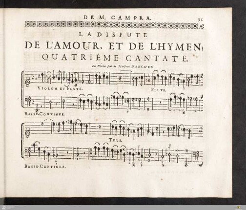 La dispute de l'amour & de l'hymen