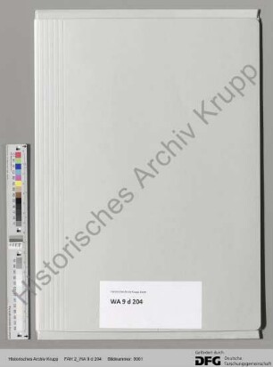 Schreiben von Alfred Krupp an die Prokura betr. strengere Aufsicht der Prokura über den Betrieb. [auszugsweise Abschrift der Archivalie FAH 2 F 4]