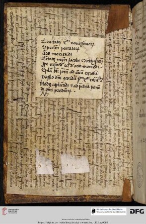 Notariatsinstrument ( 3. Viertel 15. Jh.): Testament