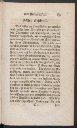 Achter Abschnitt