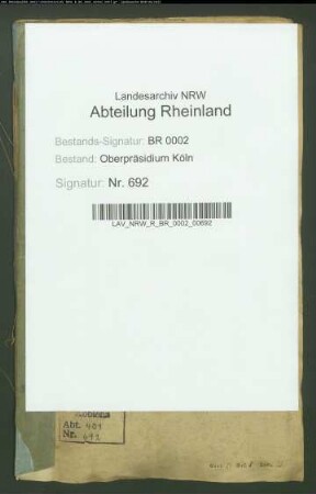 Die Armenverwaltung zu Lüttringhausen