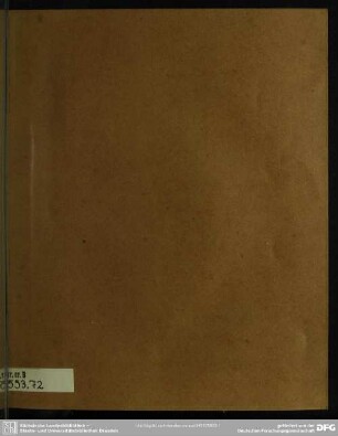 Emil, eine moralische Erzählung : Seiner Hochwürdigen Magnificenz, dem Rector, Domherrn und Primarius D. Burscher gewidmet; Leipzig, den 5ten März 1783