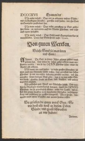 Von guten Wercken.