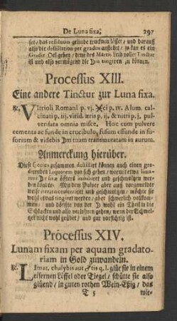 Processus XIV.