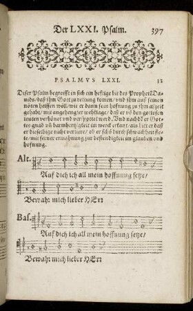 Psalmus LXXI. - Psalmus LXXV.