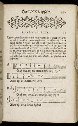 Psalmus LXXI. - Psalmus LXXV.