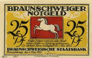 Notgeld - 25 Pfennig