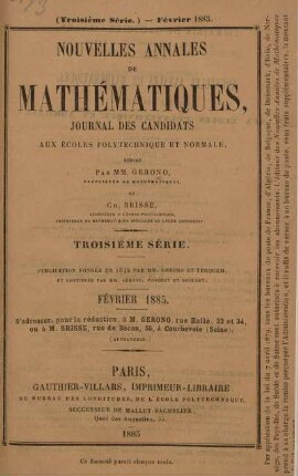 Février 1885.