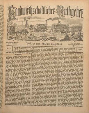 1: Beilage vom Donnerstag, 1. Januar 1903