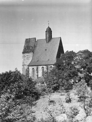 Burkhardswalde, Dorfkirche, Ansicht von Südosten