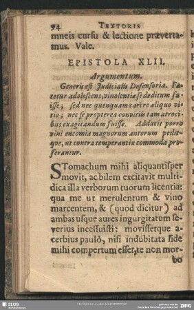 Epistola XLII.