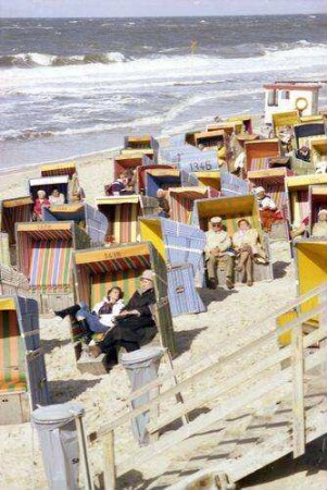 Westerland: Strandkörbe