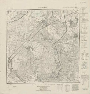 2635 Neustadt-Glewe, Meßtischblatt (4cm - Karte)