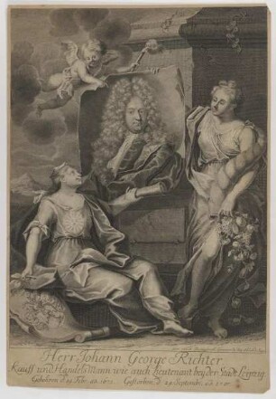 Bildnis des Johann George Richter