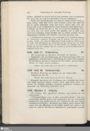 92. 1520, Juli 27. Wittenberg