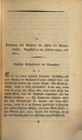 Beiträge zur Begründung einer wissenschaftlichen Chemie, 1