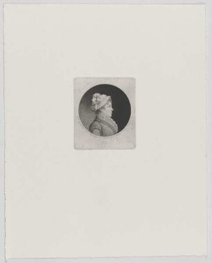 Bildnis Maria Anna Alexandrina Adolphina Freifrau von Ketteler, geb. Freiin von Galen, verwitwete Gräfin von Plettenberg (Münster 01.08.1752 - Münster 11.12.1829)
