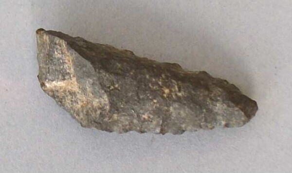 Stone arrowhead