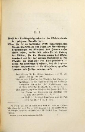 Entscheidungen des Preußischen Oberverwaltungsgerichts, 19. 1890