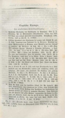 1-19 Exegetische Theologie