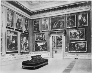 Dresden. Gemäldegalerie Alte Meister. Correggio-Saal : Dresden. Gemäldegalerie Alte Meister. Correggio-Saal (ehem. Zustand)