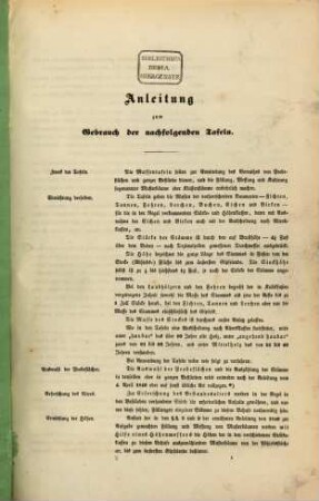 Massentafeln zur Bestimmung des Inhaltes der vorzüglichsten teutschen Waldbäume aus dem Durchmesser auf Brusthöhe und der ganzen Länge : nebst Beschreibung des bei Ausarbeitung der Tafeln eingehaltenen Verfahrens ...