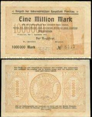 Prenzlau 1 Million Mark