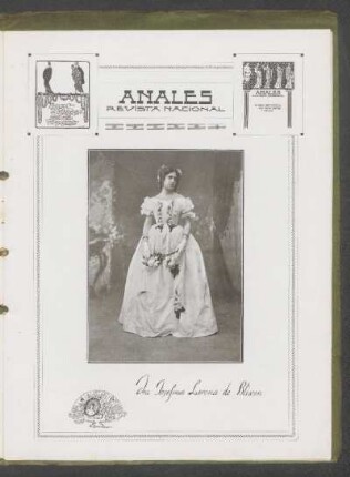 [Fotografía de] Sra. Josefina Lerena de Blixen