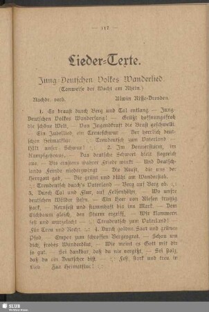Lieder-Texte