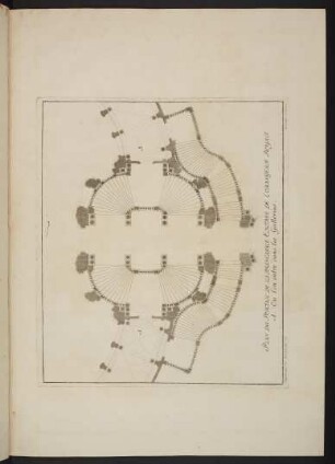 Plan Du Portail De La Principale Entree De L'Orangerie Royale