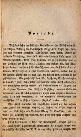 Kurzgefaßte Erzählungen aus der biblischen Geschichte des Neuen Testaments : mit beigefügten Lehren ...