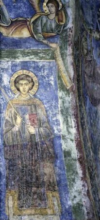 Der heilige Stephanus und der heilige Laurentius mit Engeln