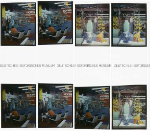 Präsentation des Außenhandelsbetriebes Textima auf der Leipziger Herbstmesse: Strickmaschinen - Farbpositivfilm