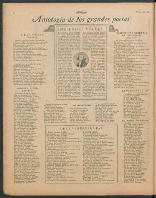 Antología de los grandes poetas