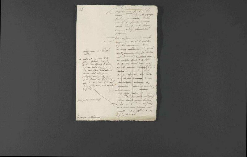 Herzog Christoph von Württemberg und Pfalzgraf Wolfgang übermitteln einander Kirchenordnungen, Mandate gegen Gotteslästerer und Wiedertäufer, auch Abstellung der unflätigen Pluderhosen und gewachster Stiefel, dazu erbittet der Pfalzgraf auch noch die württembergische Kanzleiordnung, auch den Staat des Marschalls, Haushofmeisters und anderer Hofdiener.