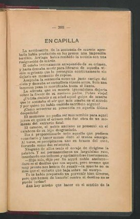 En capilla