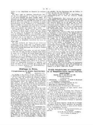 Mitteilungen der Vereine