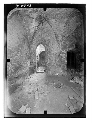 Brandenburg an der Havel. Dominikanerkloster St. Pauli (Ruine). Innenansicht