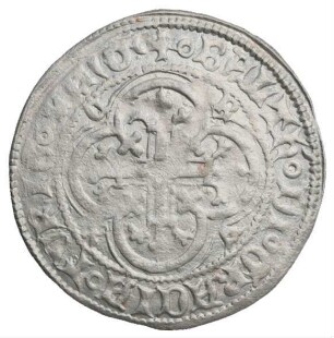 Fundmünze, Fürstengroschen (12 meißnische Pfennige), 1393 - 1395