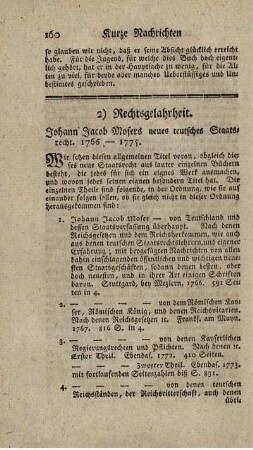 2) Rechtsgelahrheit.