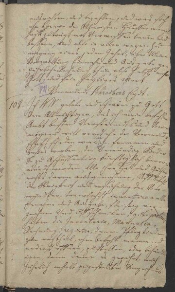 Abschrift (18. Jhd.) der von Erzbischof Albrecht von Mainz am 17. November 1526 für die Stadt Aschaffenburg erlassenen Ordnung nebst 19 zusätzlichen Eidesformeln, unter anderem für verschiedene Beamte und für Hebammen