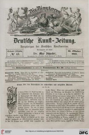 Nr. 43 (26. Oktober 1862)