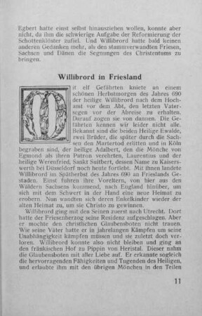 Willibrord in Friesland.
