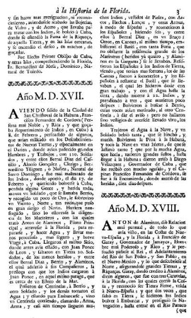 Decada Primera - Ensaio Cronoligico - Ano M.D. XII - Ano M.D. XXI