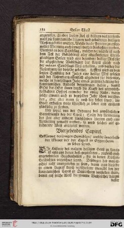 Vierzehendes Capitel