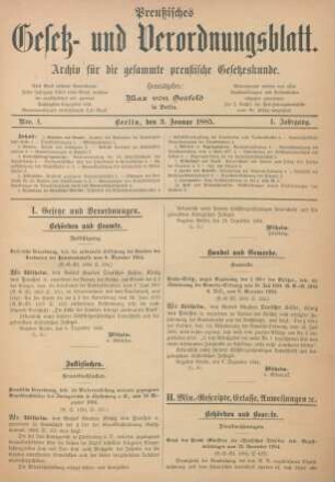 3. Januar-27. Juni = Nro. 1-26