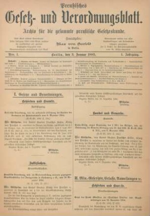 3. Januar-27. Juni = Nro. 1-26