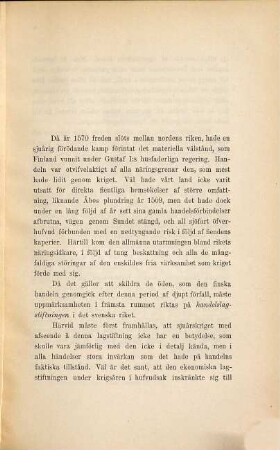 Studier rörande Finlands Handel under Tidrymden 1570 - 1622 : akademisk afhandling, 1. Utrikeshandelns beskattning 1570 - 1605
